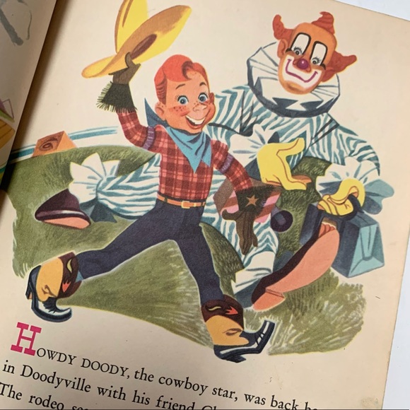 Vintage Howdy Doody’s Circus Golden Book - Picture 4 of 8